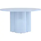 Ebuy24 Olivia salontafel Ø80cm blauw.