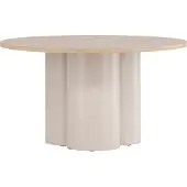 Ebuy24 Olivia salontafel Ø80cm naturel.
