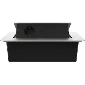 Livolo Stekkerdoos | Pop-Up | Zilver | 3 | Wandcontactdoos | USB-C | Inbouw