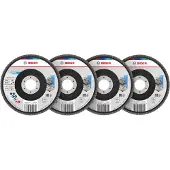 Bosch 2608626166 Lamellenschuurschijf Diameter 125 mm Korrelgrootte (num): 40, 60, 80, 120 1 set(s)