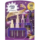 Ambi Pur - Luchtverfrisser - Starterset - 3Volution - Sugarplum Delight - 2x20ml