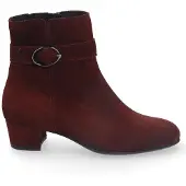 Durea 9822 wijdte K Enkellaarzen | Maat 6.5 Dames Bordeaux
