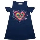 Desigual Korte jurk VEST_BLOOM kind 3 / 4 jaar