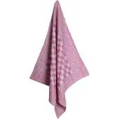 Merkloos Koksdoek rood grote ruit 70x70cm 12st rood Katoen Thee- en keukendoek