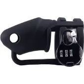 Lock-A-Willy LOCK A WILLY - penis koker met slot - siliconen - zwart