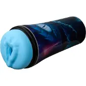 XR Brands Pussidon - Sea Monster Stroker - Blue