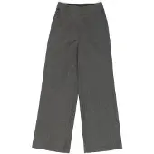 Mazine - Women's Wide Leg Flannel Pants - Vrijetijdsbroek M, grijs