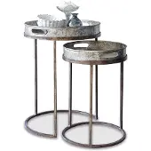 Loberon Bijzettafeltje set van 2 Saint Mark