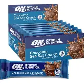 Optimum Nutrition Crunchy Protein Bar - 12 repen - Chocolate Sea Salt Crunch