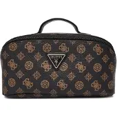 GUESS Wilder Toilettas donkerbruin