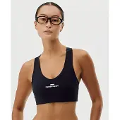Bareen Sporttop V-Neck Racer Back - Black Onyx -