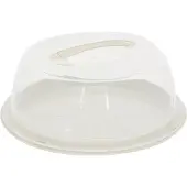 Atmosphera Ronde Gebakdoos/Taartdoos met basis - Ø36xH14cm - Beige