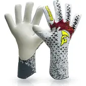 Gladiator Sports DJ Special Keepershandschoenen Wit Zwart Geel