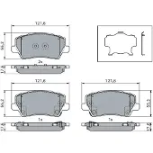 Bosch Remblokset 0 986 460 078