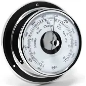 Barigo Tempo 85 Barometer Zilver 85 mm