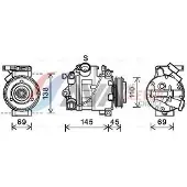 Ava Cooling BWAK444 Aircopomp
