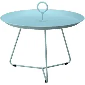 Houe Bijzettafel Eyelet Tray Table Ice Blue Ø57,5