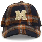 Manfield - Unisex - Geruite pet - Maat 1