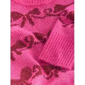 Next Trui 'Christmas' pink / donkerrood