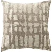 Hoii DELPHINE | sierkussen 60x60 cm | Doeskin | bruin |