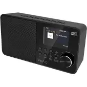 PEAQ Pdr 55 Dab-radio Zwart