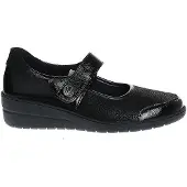 Solidus 25503 Helia 503 Bandschoenen | Maat 8 Dames Zwart