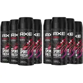 Axe Deo Spray Recharge - 8 x 150 ml
