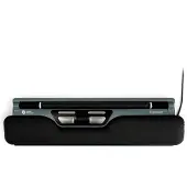 Ergoslider ErgoSlider+ muis, centraal, ergonomisch, bedraad, scrollbalk, 4 knoppen, USB-A/USB-C, zwart-grijs