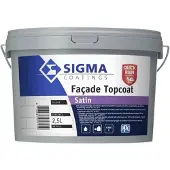 Sigma Facade Topcoat Satin | Zijdeglans Gevelverf 2,5 LTR - Wit
