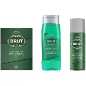BRUT - SET - Eau de Toilette 100 ml Spray / Deo Spray 200 ml / Douchegel 500 ml
