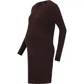 Vero Moda Maternity Gebreide jurk 'VMMDOFFY' wijnrood