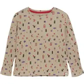 Noppies Shirt 'Paullina' beige / lila / rood