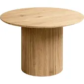 Beliani SHEHO - Eettafel - Lichtbruin - 120 cm - MDF