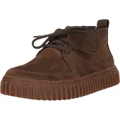 Clarks Veterschoen 'Torhill Lace High' chocoladebruin