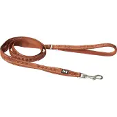Hurtta Eco Casual Leash - Hondenriem - Kleur: Cinnamon - Breedte: 2 cm - Lengte: 180 cm