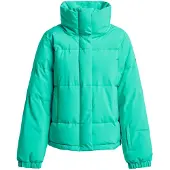 Roxy - Dames ski jassen - Snow Winter Rebel Jacket Vivid Green voor Dames - Maat M - Groen