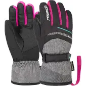 Reusch Sporthandschoenen 'Bolt GTX Junior' lichtblauw / grijs gemêleerd / pink / zwart