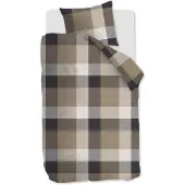 Beddinghouse Dario dekbedovertrek 140x200/220 Taupe