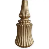 DK Design Daan Kromhout – Vaas – Bloemenvaas – Majestic – Goud – Keramiek – XL -28x57cm