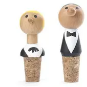 Kikkerland Wine Stopper + Waiter (BA60)