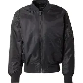 Vintage Industries Tussenjas 'Carter' zwart