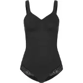 Erlich Textil Body 'Magdalena' zwart