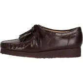 Clarks Mocassins 'Wallabee' bruin / rood