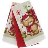 Unique living | handdoekset jilly 38x63cm bear