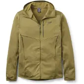 Rab - Ascendor Hoody - Fleecevest L, olijfgroen