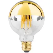 Wever & Ducre LED Lamp E27 G95 Gold Mirror - 464lm 2700K - Dimbaar