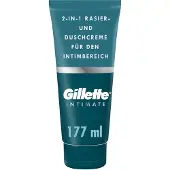 Gillette Intimate Shave Cream + Cleanser (2-in-1) 177 ml