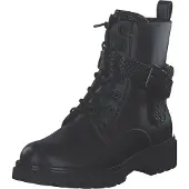 Marco Tozzi Veterlaarsjes '85206' zwart