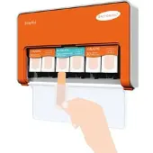 Actiomedic Pleisterdispenser EasyAid met 30x Watervaste, 15x Vingertop & 30x Elastische pleisters
