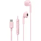 JVC HA-FR17UC - In-Ear USB-C Stereo Headset + Remote - Roze